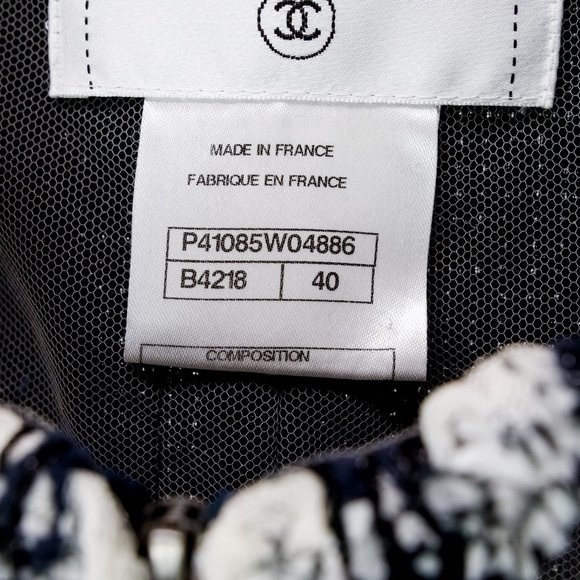 Chanel SS11 Metallic Distressed Hole Tweed Paneled Jacket - Picture 11 of 16